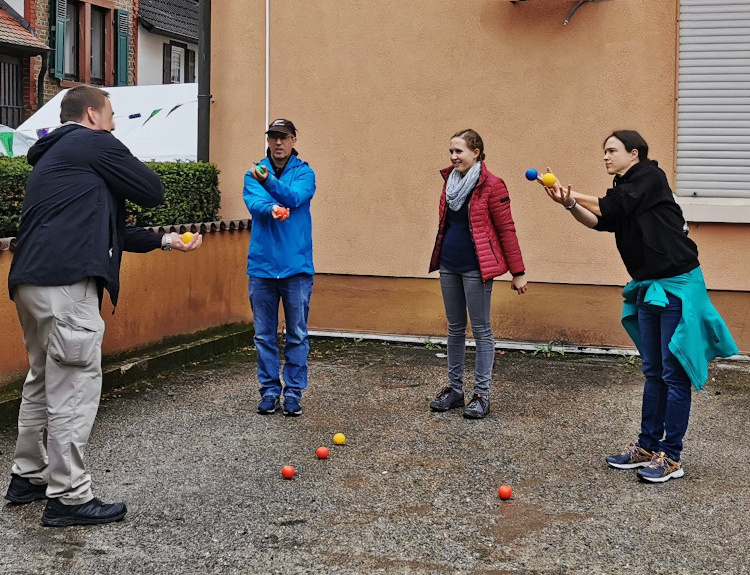 Taunus Soul Muenster Workshop 3 B�lle Lernen im September 2022