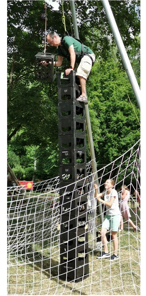 Harte Arbeit beim Training